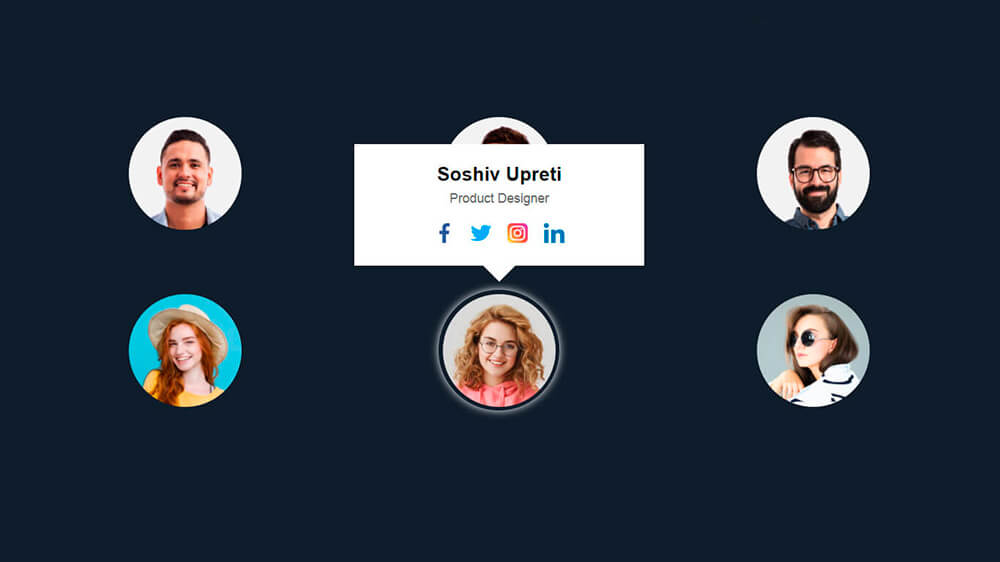 Example for Team section